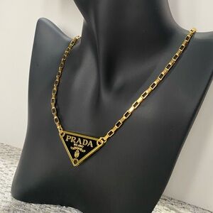 Black Prada with golden lining *stainless steel edition*